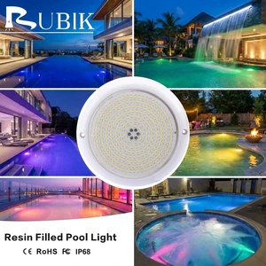 Swimming Pool Wall Lamp IP68 Waterproof ABS 50000 Hours Long Service Life 2-Year Warranty LED AC12V