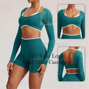 Fitted Yoga Top-Seamless Design for a Smooth Look