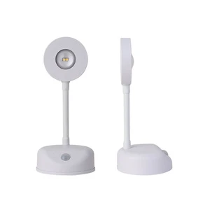 Rechargeable LED Smart Motion Sensor Picture Light Indoor Wireless Wall Spotlight Remote Control Plastic Battery