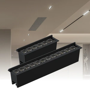 Allway High Quality Indoor Home Hotel Project Museum Aluminum Housing Led Linear Grille Light