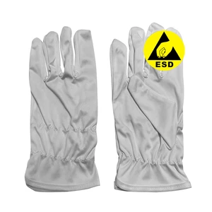 ALLESD Cleanroom-specific Dust-free Gloves, Ultra-fine Safety Static and Anti-static White Gloves