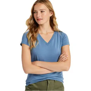 Womens relaxed fit T shirt soft cotton casual everyday wear stylish comfort top for effortless fashion looks