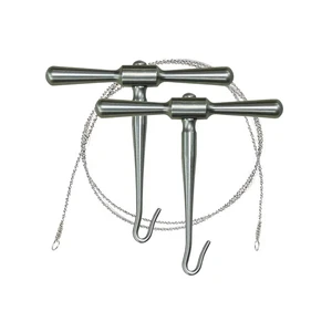 Premium Gigli Saw Wire Set With Handles Stainless Steel Orthopedic Surgical Bone Cutting Reusable Trauma Medical Tools CE ISO