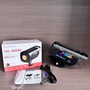 YM-300BI RGB Photography Light - Professional Live Streaming Backlighting Lamp for Photography and Imaging, Soft Lighting Lamp
