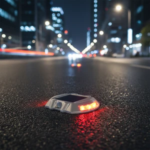 Solar-powered LED IP68 Flashing Driveway Road Stud LED Solar Road Marker Light
