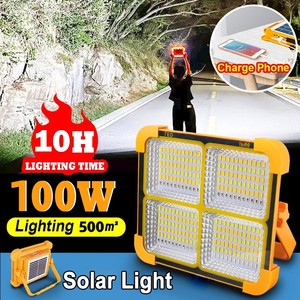 Ip65 Waterproof Solar Emergency Light Rechargeable Camping Lights LED Camping Lights Outdoor