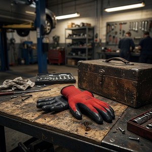 GLBZ006 Anti Cut Gloves Resistant Safety Work Gloves Men Anti Cut PU Coated Cut Resistant Safety Gloves