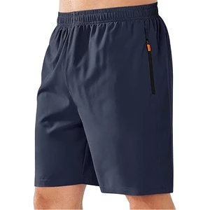 Wholesale Regular Men's ODM Quick-Drying Beach Shorts Cotton\Polyester Swimsuit Gym Short Feature Casual Style Swim Trunks