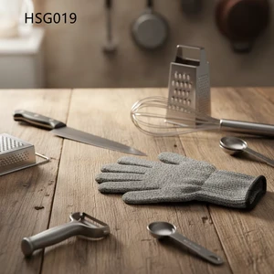 HY,Wood Processing Hard Wear Extreme Protection Safety Gloves Steel Industry Safety Compliant Level 5 Anti-Cut Work GlovesHSG019