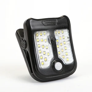 Solarup Clip Light Integrated Mosquito Repellent Chemical-Free Pest Control Portable PIR Motion Sensor Outdoor Security Lamp