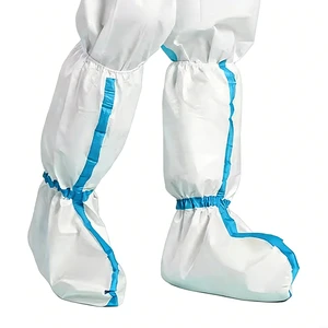 Disposable Protective Shoe Covers Non Slip Waterproof Dustproof for Hospital Lab Clinic Beauty Salon