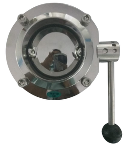 Precision Stainless Steel Rapid Transfer Port for Safe Sterile Transfer Between Isolator and Cleanroom Systems