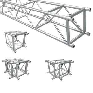 Portable Outdoor Aluminum Alloy Concert Show Dj Assemble Truss Accessories Stage Lighting With Roof Stage Truss