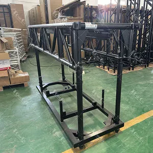 Tyler GT Aluminum Ground Support Moving Head Lights with MLT 3 Black LED Screen Pre-rigged Truss Service Equipment
