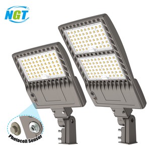 NGTlight Outside Shoebox Fixtures Aluminum 150W 200W 400W 450W Industrial Outdoor City Lighting Luminaire LED Street Lights