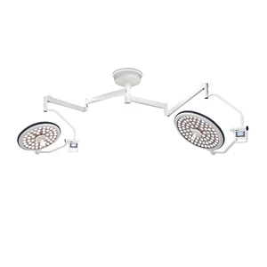 ZW-700/500D Veterinary Clinic Operation Lighting LED Shadowless Ceiling Mounted Medical Surgical Medical Lamp