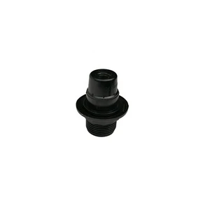 (YK744B)Bakelite Light Bulb Socket Vintage Light Holder Plastic Lamp Holder E27 Black
