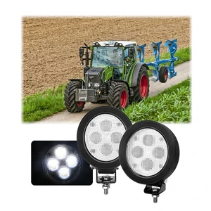 Emark R10 Approval 1000% Brighter Oval 4.7 Inch Led Work Light For Fendt Tractor 40W Led Work Lamp
