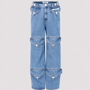 Women's Plus Size Breathable Stretch 100% Cotton Softener Solid Distressed Denim Flare Pants Low Waist Skinny Streetwear Summer