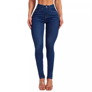 2026 New European & American Slim Fit Hip-Wrapped Skinny Jeans, Stretchy & Comfortable, High Waist Design, Custom OEM/ODM