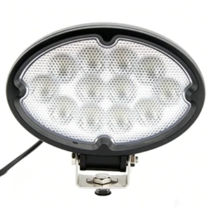 7Inch 36W Ellipse LED Work Light IP68 Waterproof 12-48V 2400 Lumens 6000K Auxiliary Driving Lamp Offroad Car Truck Forklift