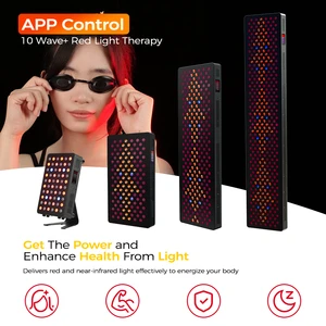 Red Light LED Therapy Lamp with Brightness Control Standing Pain Relief for Home & Commercial Use