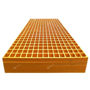 High Quality Photovoltaic Channel Grille Glass Fiber Grille Platform Walkway Frosted FRP Grille
