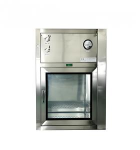 Laboratory Clean Room High-Efficiency Stainless Electric Interlock Cleanroom Static Pass Box