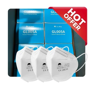 Hot Sale Factory Direct FFP2 Foldable Mask Without Valve GL005A Stock Ready Low Price