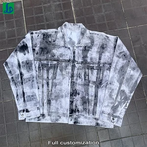 Custom Vintage Scratch Tie-dye Hot Sale Men's Bomber Jacket Work New Fashion 2023 Camouflage Unisex