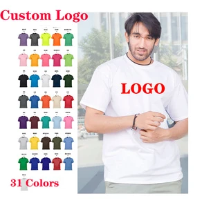 Top Quality 100% Cotton Men T-Shirt With Printing Custom Your Brand Logo T Shirt Men Graphic Tees Shirt Women Oversize White Tee