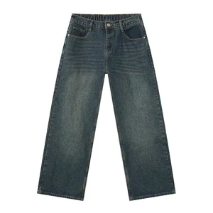 Hot Selling Men Jeans Pants Light Weight Plus Size Comfortable Jeans Men's Pants Straight Fit Jeans Men