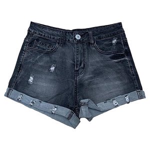 Factory Cheap Price Women's Denim Jeans Shorts for Women's Comfortable Low Waist Denim Jeans Shorts Customized Denim Shorts