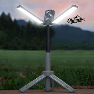 High Bright Work Lights Outdoor Retractable Camping Lantern USB Rechargeable Hiking Fishing Camping Lamp for Hiking Fishing