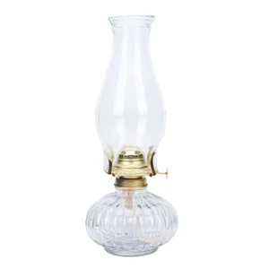 Factory Supply Large Classic Glass Kerosene Oil Lamp Lantern For Indoor Home Decor And Christmas Occasions