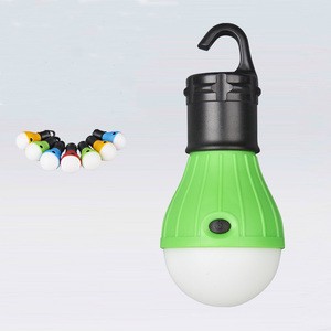 In Stock ABS Light Weight Mini Camping Light 3 LEDs Outdoor Camping Fishing Garden Tent Accessories Hanging Lanterns Lamp Bulb