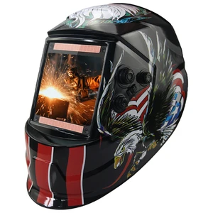Large Window Welding Mask Protective Mask for Welders Full Face Protection Large True Color Window Viewport100*93