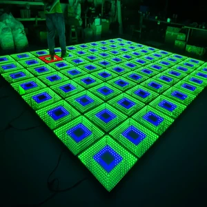 Wedding Dance Floor Atmosphere Landscape Brick Lamp Visual Sense Stage Light Abyss Floor Tile Induction Lightings