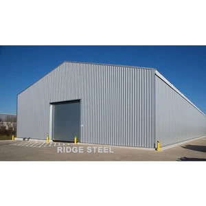 High Quality Prefabricated Light Metal Building Gauge Steel Frame House Structure Warehouse Lighting Workshop