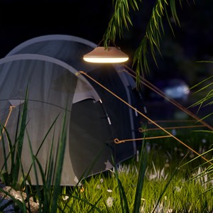 Waterproof Outdoor LED Silicone Collapsible Solar Camping Lantern Rechargeable Camping Light for USB Solar Camping Lamp