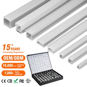 EU Warehouse Led Aluminum Channel Extrusion Housing Mounted Cinema Profile Light Outdoor Step Lights Led Strip Aluminum Profile