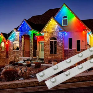 Hot Sale 30mm RGBW Permanent Holiday Smart Dreamy Christmas House Eaves Light for 12v Pixel Facade Signboard Lighting
