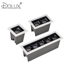DGLUX Modern High Color Rendering Index Linear Lamp High-efficiency Heat Dissipation LED Grille Light