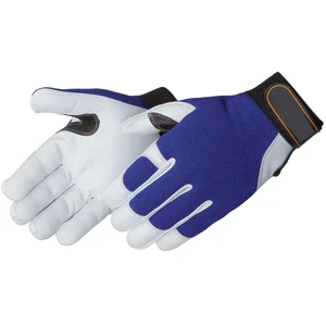 OEM Full Finger Mechanic Gloves Disposable Nitrile Safety Gloves Nylon Lining Hand Protective Wholesale Food Protection