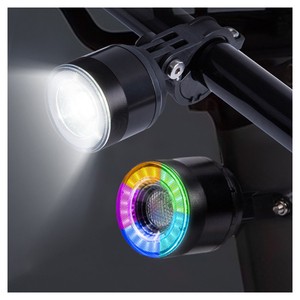 Smart Lightings LED Bicycle Taillight Set IP66 Front Tail Lights USB Charging Remote Control Rear Lamp Bike Lights Set