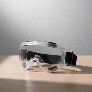 Safety PPE Elastic Band Anti-Fog Eye Protection Goggles Dust Splash Proof Safety Glasses for Sport Construction Working