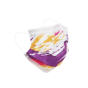 Multi-Layer Protection Soft And Comfortable Colorful 3 Layer Face Mask