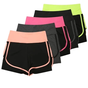 New Fitness Running Women Plus Size Shorts Quick Dry Breathable Casual Tight 2-in-1 Sports Shorts for Women