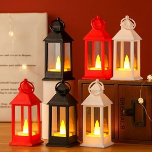 Christmas Lantern Light Merry Christmas Decorations Supplies Home Desktop LED Navidad Christmas Tree Ornaments Xmas Gifts