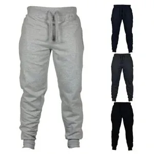 Mens Casual Pants Fitness Men Sportswear Tracksuit Bottoms Skinny Sweatpants Trousers Black Gyms Jogger Track Pants.Z0837